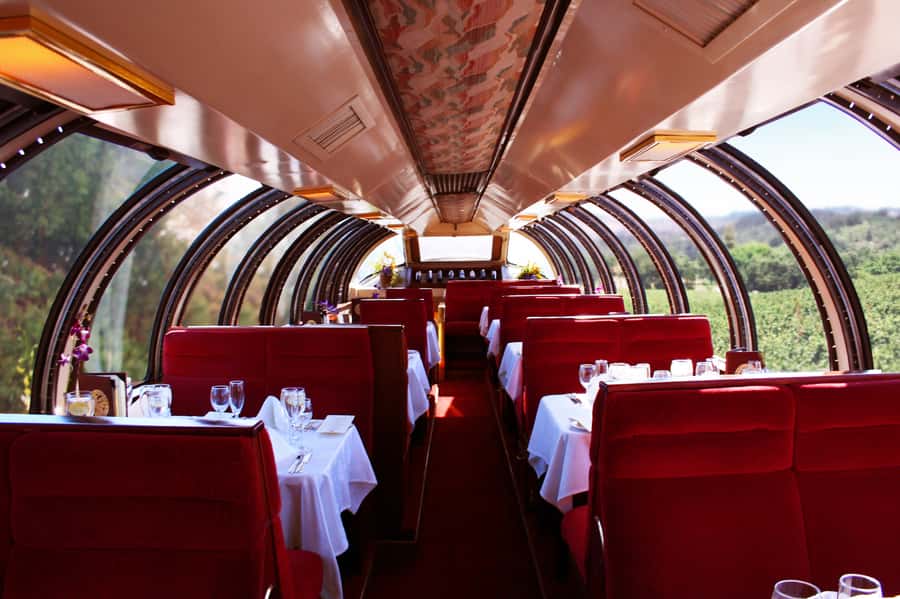 Napa Valley Wine Train: Vista Dome Lunch or Dinner - Unbeatable Views from the Glass-Encased Vista Dome Car