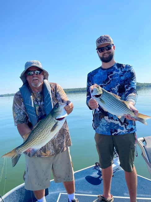 Nashville: Hybrid and Striped Bass Fishing Trip - From Nashville to Percy Priest Lake’s High-Energy Waters