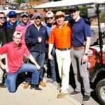 Nashville Pub Crawl Golf Game by Golf Cart - Playing at Joyrides Mobile Putting Green and Bar Stops