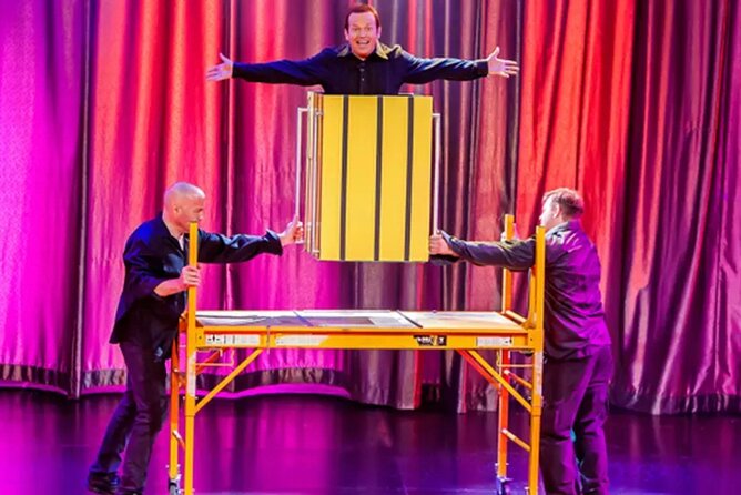 Nathan Burton Comedy Magic - Diverse Seating Options from Entry-Level to VVIP