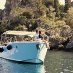 Naxos: Cruise on Isola Bella with swimming, fruit & prosecco - Discovering the Coast of Taormina from the Water