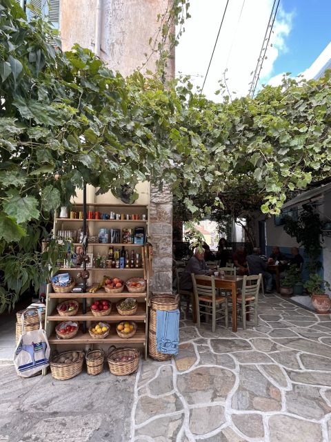 Naxos: Private E-Bike Tour with Wine Tasting Inland Methexis - Exploring Halkis Artistic Atmosphere and Village Life