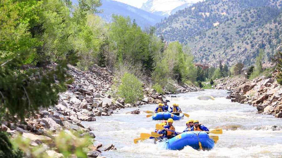 Near Denver: Clear Creek Intermediate Whitewater Rafting - The Starting Point at Colorado Adventure Center