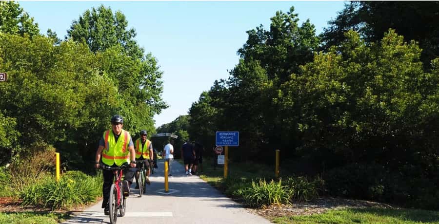 New Hampshires Nature Bike Tour - NH Greenway Rail Trail - Starting Point at the Historic John Paul Jones House in Portsmouth