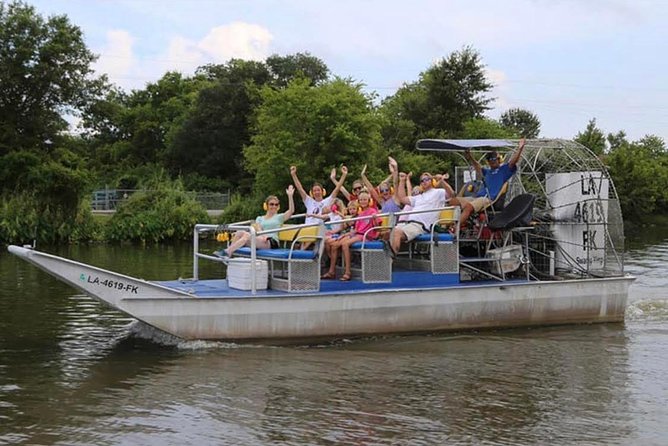 New Orleans Large Airboat Swamp Tour - Starting Point at Louisiana Tour Company’s Swamp Dock