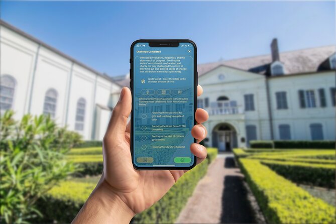 New Orleans Tour GPS App Walking Tour Mobile Game - Starting at Congo Square: The Birthplace of Jazz and Community