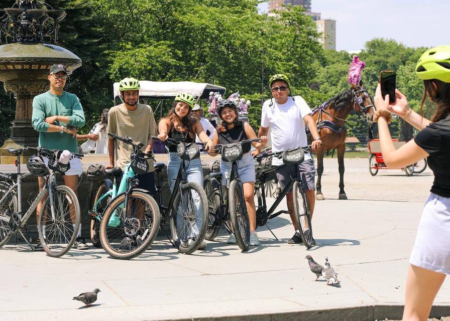 New York City: Bike Rentals - Route Along the Hudson River Waterfront Parkway and Central Park