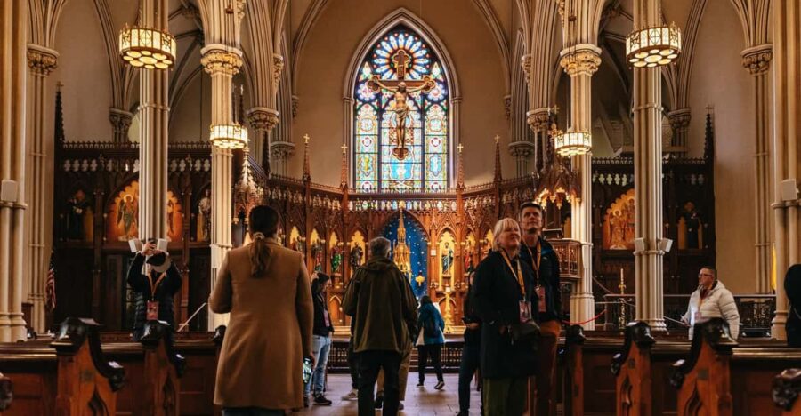 New York City: Catacombs by Candlelight - Exclusive Access to Restricted Areas of the Church Grounds