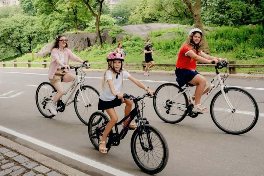 New York City: Central Park Bike Rental - Wide Selection of Bicycles for All Sizes and Styles