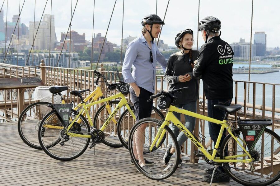 New York City: City Highlights Guided Bike or eBike Tour - The Tour Starts at Unlimited Biking Near Brooklyn Bridge