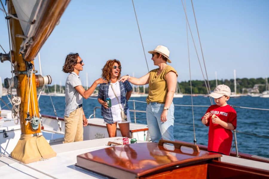 Newport Sunset Sail on Schooner Adirondack - The Classic Schooner Adirondack: A Nostalgic Watercraft