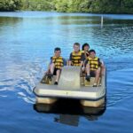Newton: Charles River Pedal Boat Rental - Scenic Nahanton Park Location with Water Safety in Mind