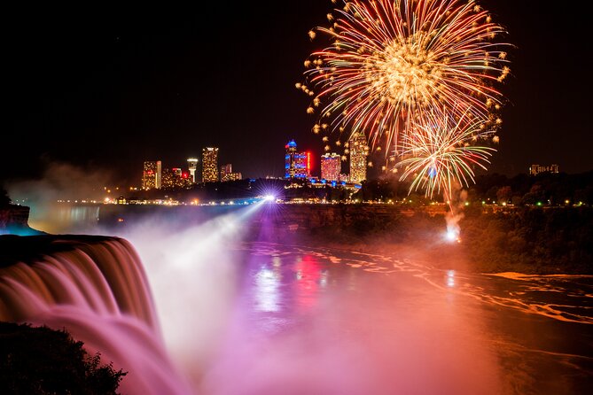 Niagara Falls Evening Illumination Tour with Maid Boat Ride - Highlights of the Itinerary: Stops and Attractions