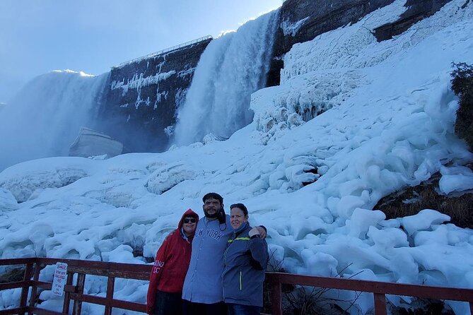 Niagara Falls NY small group Winter Wonderland Tour - Goat Island and Its Spectacular Views