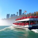 Niagara Falls, ON: Guided Tour with Boat Ride & Pickup - Ascending to the Skylon Tower for Panoramic Views