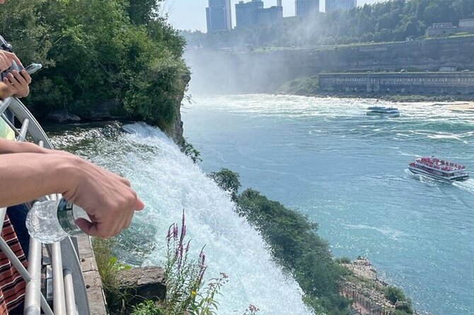 Niagara Falls USA Walking Tour with Cave and Maid of the Mist - Visiting Luna Island and the Significance of Moonlit Rainbows