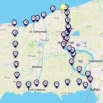 Niagara Peninsula: a Smartphone Audio Driving Tour - Start Point at Niagara River Parkway with Scenic Views