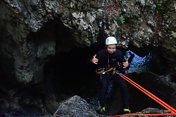 Night canyoning - The Canyoning Experience: Jumping, Rappelling, and Sliding