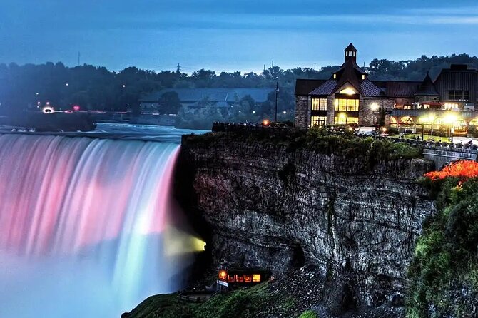 Night on Niagara Small Group Tour with Power Station Light Show - Enjoy a Scenic 3-Course Dinner Overlooking the Falls