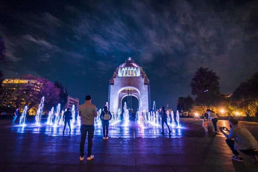 Night Street Food Bike Tour Mexico City - Starting Point at Tortas Al Fuego and the Iconic Trompo al Pastor