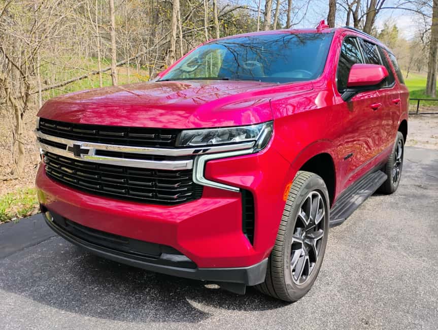 NON BUS Wine Tour in a Cherry Red Chevy Tahoe RST - The Unique Appeal of the Cherry Red Chevy Tahoe RST