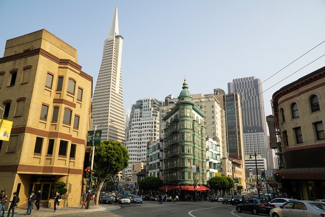 North Beach Food & History Walking Tour - Small Group - Starting at the Iconic Columbus Tower and Zoetrope Studios