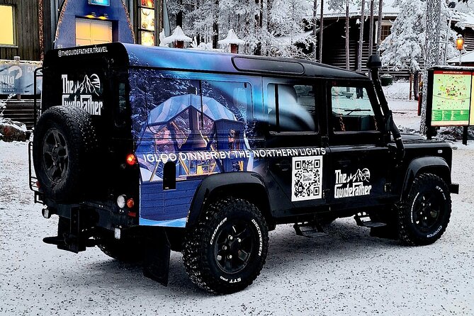 Northern Lights dinner in a Glass Igloo - The Private Transportation Experience