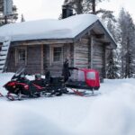 Northern Lights Snowmobile Sledge Ride in Rovaniemi - The Scenic Route through Lapland’s Forests