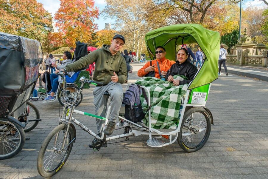 NYC: Central Park Guided Pedicab Tour - Starting Point and Meeting Details