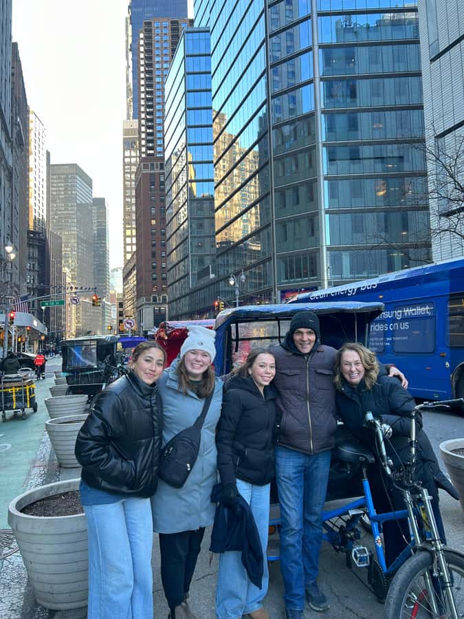 NYC: Central Park Pedicab Tour - Meeting Point at the Starbucks Corner