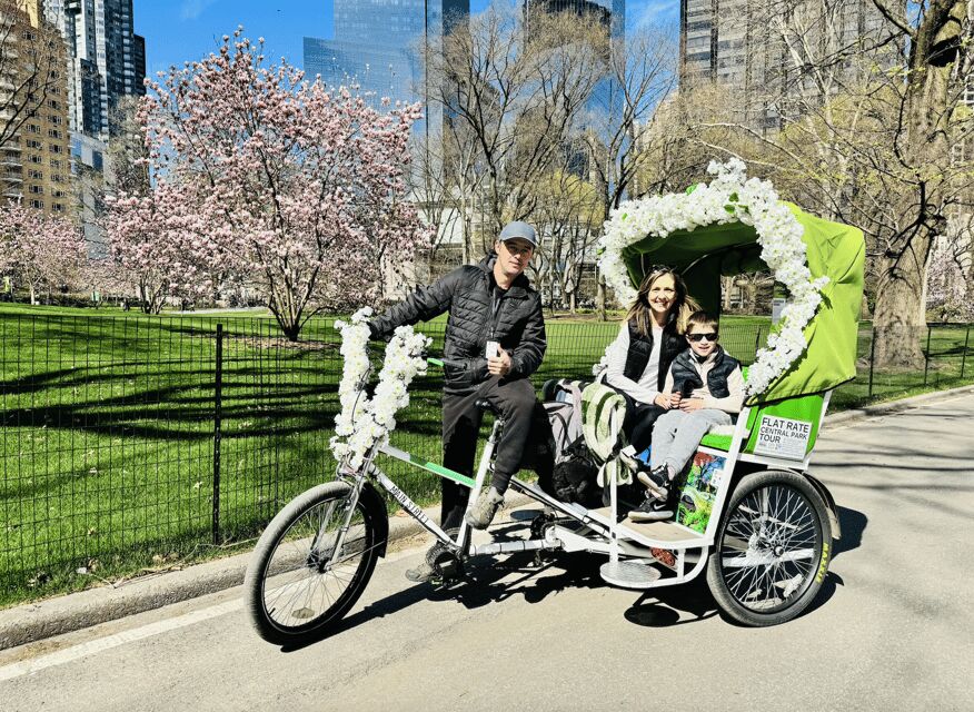 NYC: Central Park Rickshaw Tour / Private and Guided - Starting Point at Starbucks on 57th & 58th Streets