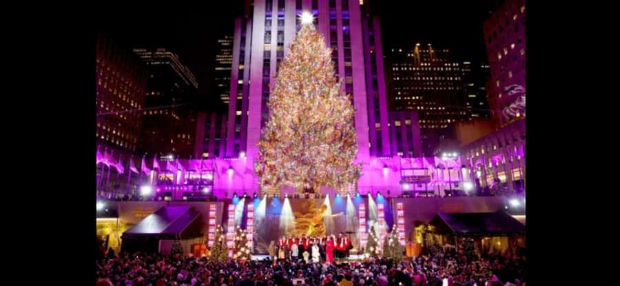 NYC Christmas Lights Tour: Heated Rickshaw Ride - Marvel at the Rockefeller Center Christmas Tree and Ice Rink