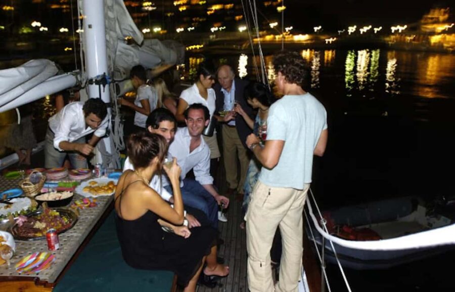 NYC: Clipper City Statue of Liberty City Lights Night Sail - Departure Location at the North Cove Marina