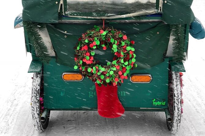 NYC Holiday Lights and Magic Pedicab Tour - Strolling Down 5th Avenue’s Dazzling Displays