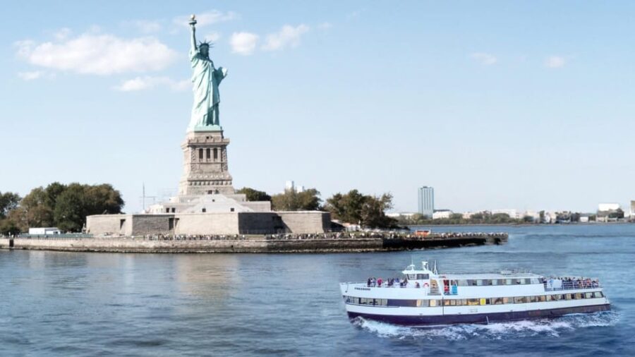 NYC: Liberty Cruise on New York Harbor with Live Guide - The Meeting Point at Pier 40 in Hudson River Park