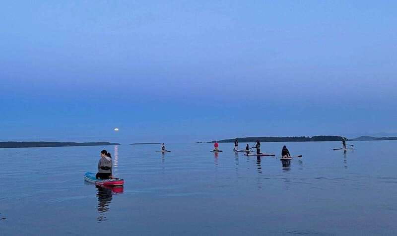 Oak Bay: Full Moon Paddle Experience - Starting at Willows Beach in Oak Bay