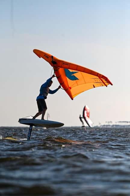 Ocean Springs: E-Foil Board Lesson - Practice Gliding in Calm Waters with Expert Guidance