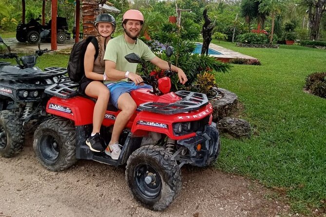 Off Road ATV Tour with Caverns, Cedral & Beach Time with Transfer - Navigating the ATV Trail and Jungle Environment