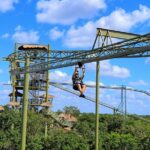Off road drive Polaris with Ziplines circuit, Cenote and more! - The Zipline Circuit and Suspension Bridge Walkways