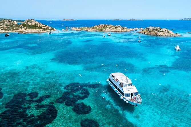 Olbia: Boat Tour to Maddalena Archipelago with Minibus Transfer - Boarding at Cannigione and the Initial Boat Departure