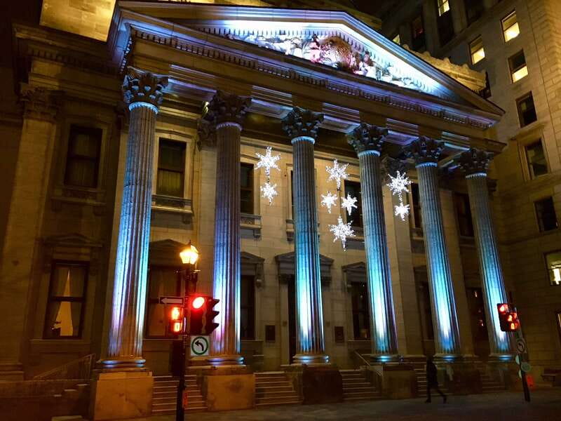 Old Montréal Small-Group Christmas Tour - The Magic of Old Montréal’s Holiday Decorations