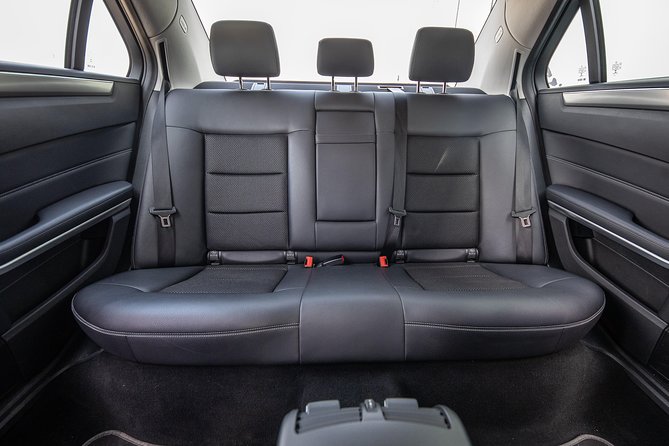 One-way transfer by sedan from Seville Airport to hotel in Seville Center - The Mercedes-Benz E-Class Transfer Vehicle