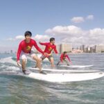 Open Group Surfing Lesson with Waikiki Courtesy Shuttle - All Equipment Provided for a Seamless Surfing Experience