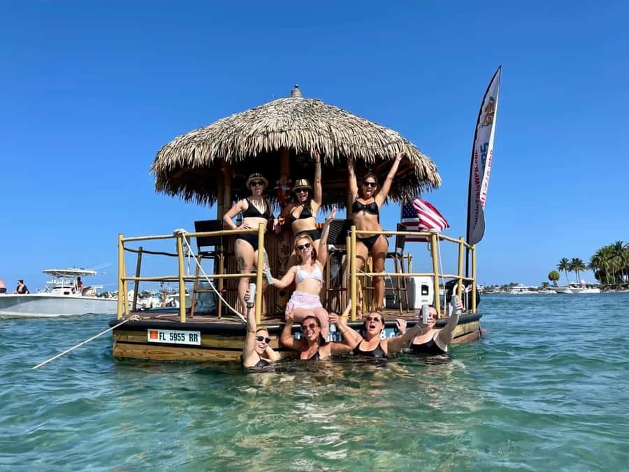 Orange Beach: Daytime Tiki Bay Cruise with Music - The Onboard Experience with Cruisin Tikis Orange Beach