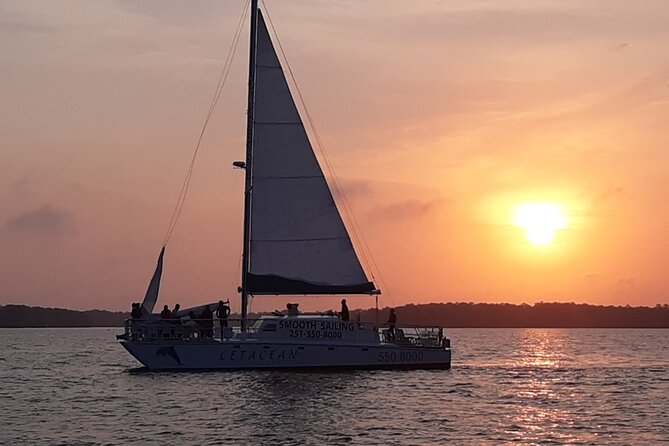 Orange Beach Sunset Sailing Cruise - The Spacious and Comfortable Cetacean Catamaran