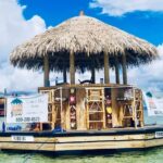 Original Cruisin' Tikis 3hr Crab Island Sandbar Adventure - The Tiki Boat: A Colorful and Recognizable Vessel