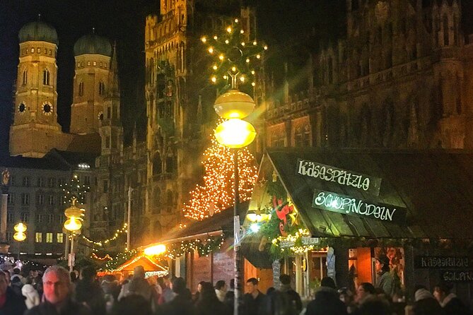 Original Munich Christmas Market Tour with Festive Wine and Food - Odeonsplatz and Medieval Christmas Market