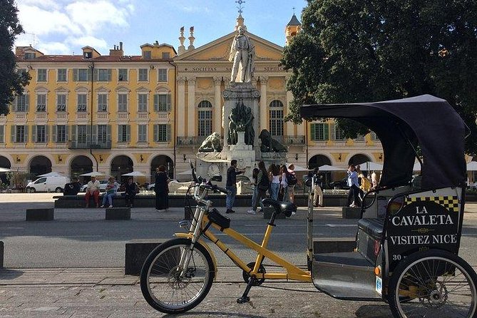 Original Nice city tour ( pedicab-vélo taxi) - Exploring Nice’s Iconic Landmarks by Pedicab
