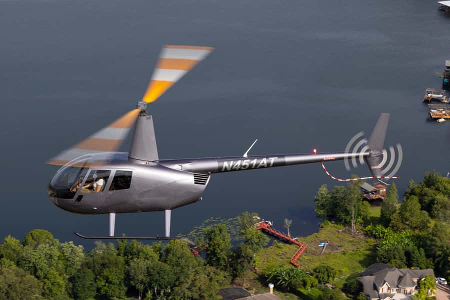 Orlando: 23 Miles HeliCoaster Adventure Ride Over Lake Toho - Starting Point at 4010 4th Street in Kissimmee