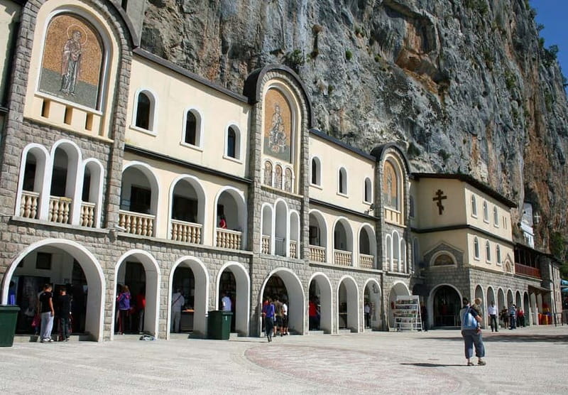 Ostrog Monastery from Budva and Petrovac - From Budva to the Historic Ostrog Monastery